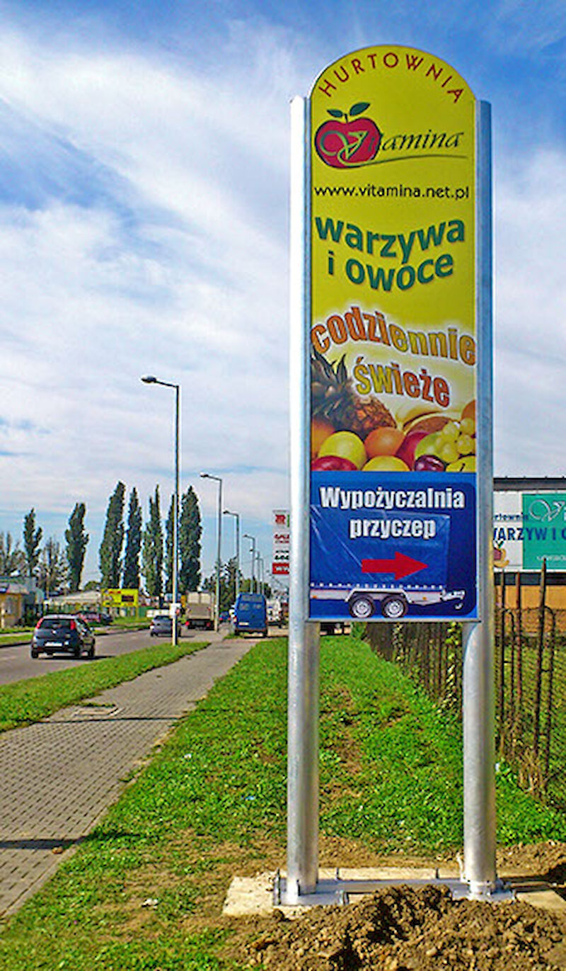 Oznakowanie zewnętrzne firmy &ndash; Express Media Oświęcim
