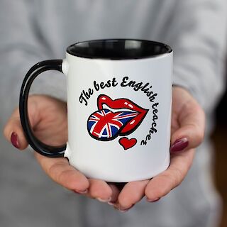 Kubek ceramiczny z nadrukiem