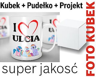 Kubek ceramiczny z nadrukiem