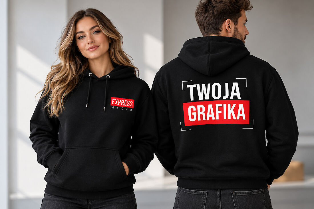 Bluza z własnym nadrukiem